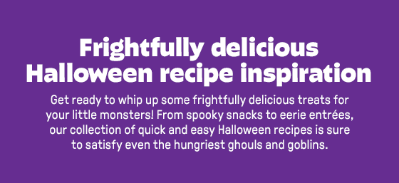 Frightfully delicious Halloween recipe inspiration