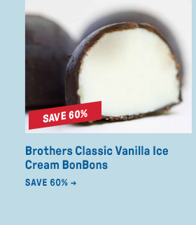 Brothers Classic Vanilla Ice Cream BonBons