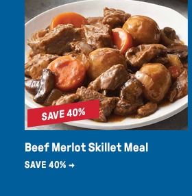 Beef Merlot Skillet Meal