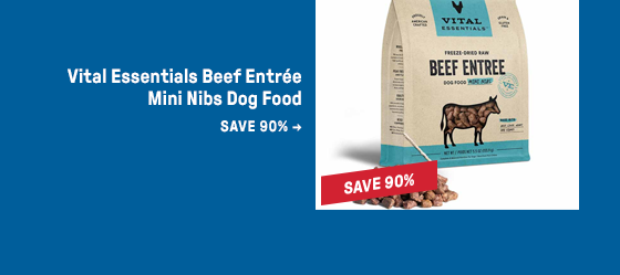 Vital Essentials Beef Entrée Mini Nibs Dog Food