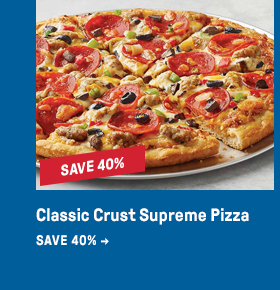 Classic Crust Supreme Pizza