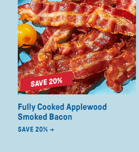 Fully Cooked Applewood Smoked Bacon