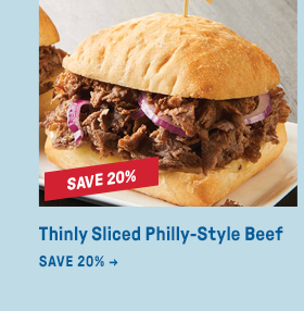 Thinly Sliced Philly-Style Beef