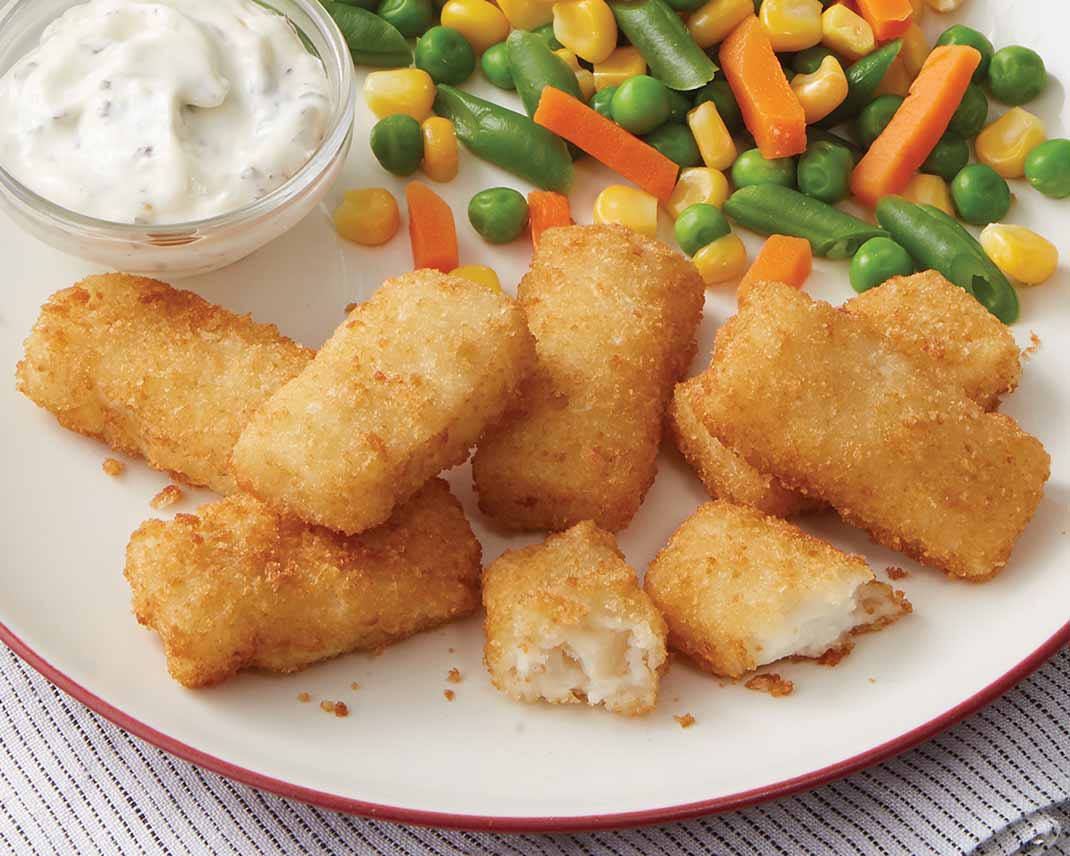 Breaded Cod Nuggets, Frozen Seafood Delivery