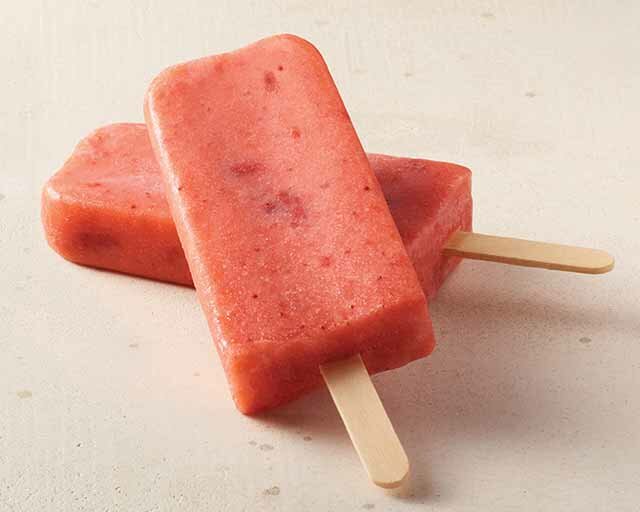Strawberry Fruit Bars Ice Cream Treats Delivery Yelloh