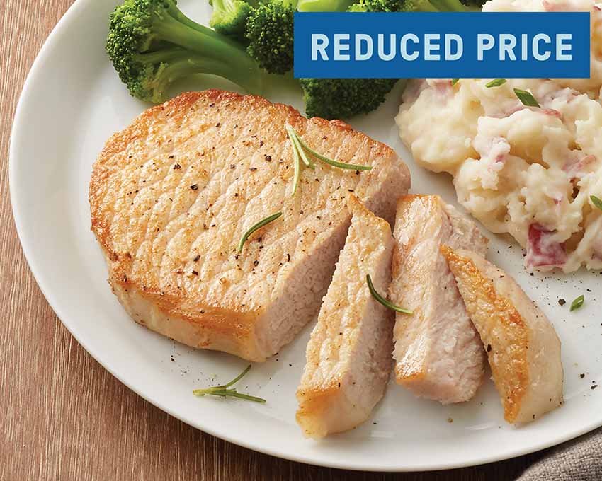 Boneless Pork Loin Chops Frozen Pork Yelloh Grocery Delivery