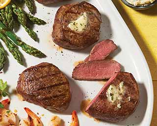 Frozen Filet Mignon Steaks | USDA Choice Beef | Yelloh