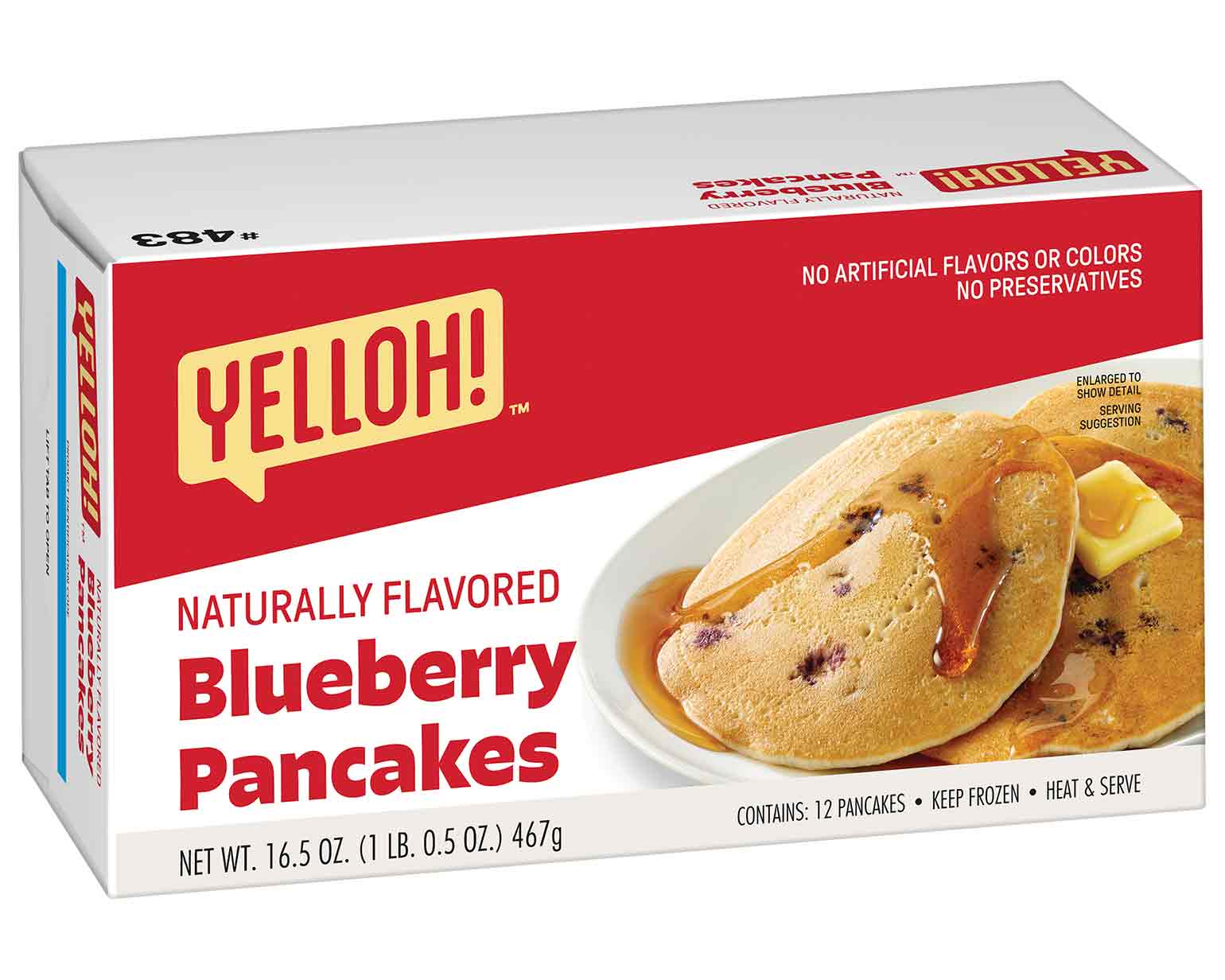 Frozen Blueberry Pancakes Yelloh Grocery Delivery