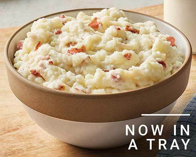 RedSkinned Garlic Mashed Potatoes Sides Yelloh