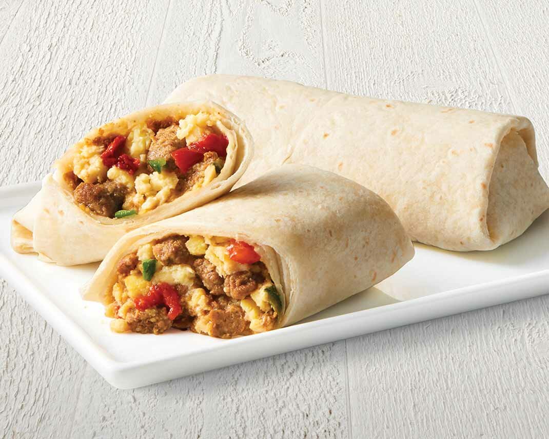 Fiesta Breakfast Burritos Southwest Style Meals Yelloh